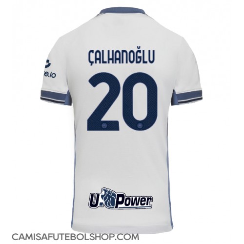 Camisa de time de futebol Inter Milan Hakan Calhanoglu #20 Replicas 2º Equipamento 2024-25 Manga Curta